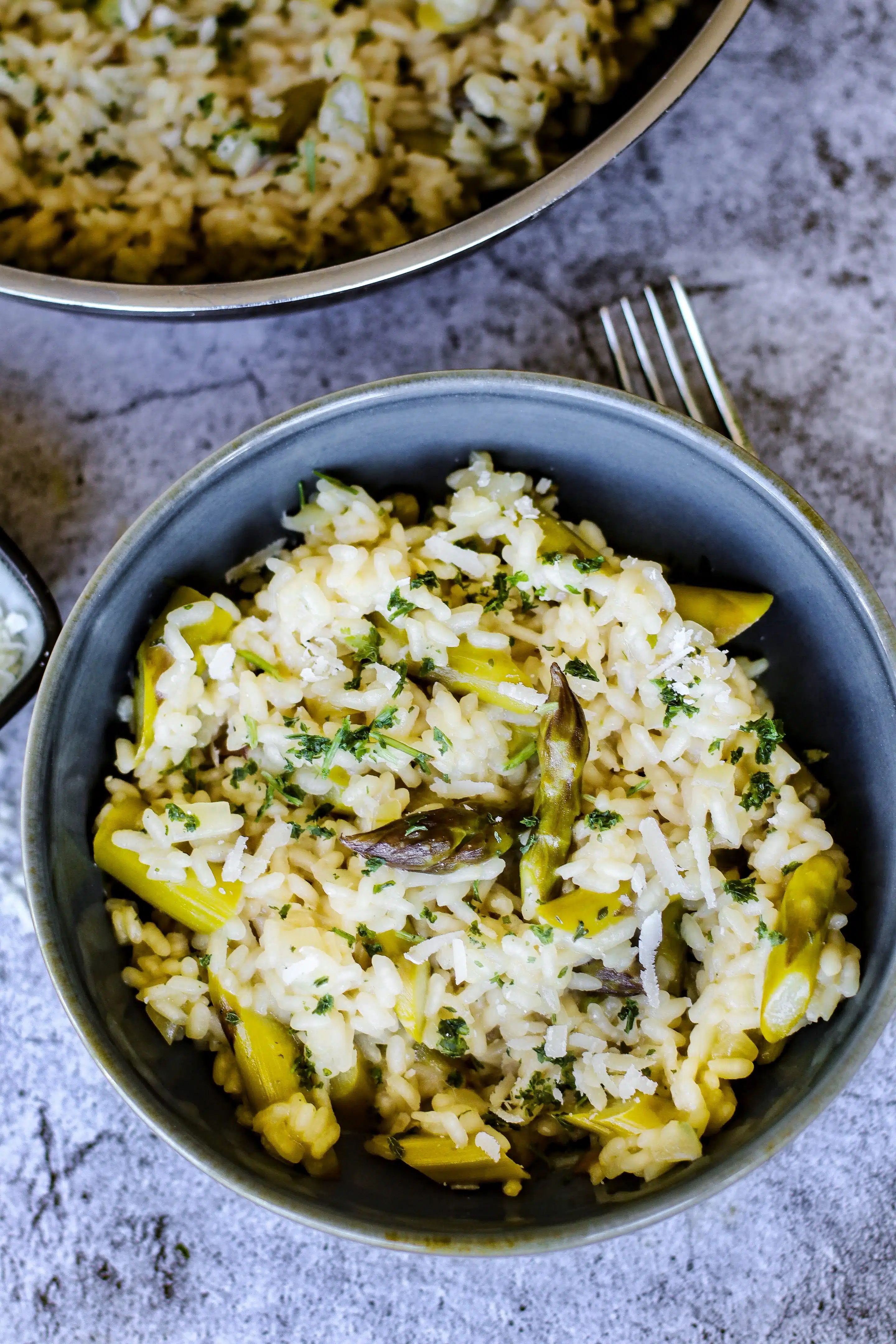 Sieht dieses Spargel Risotto nicht lecker aus?