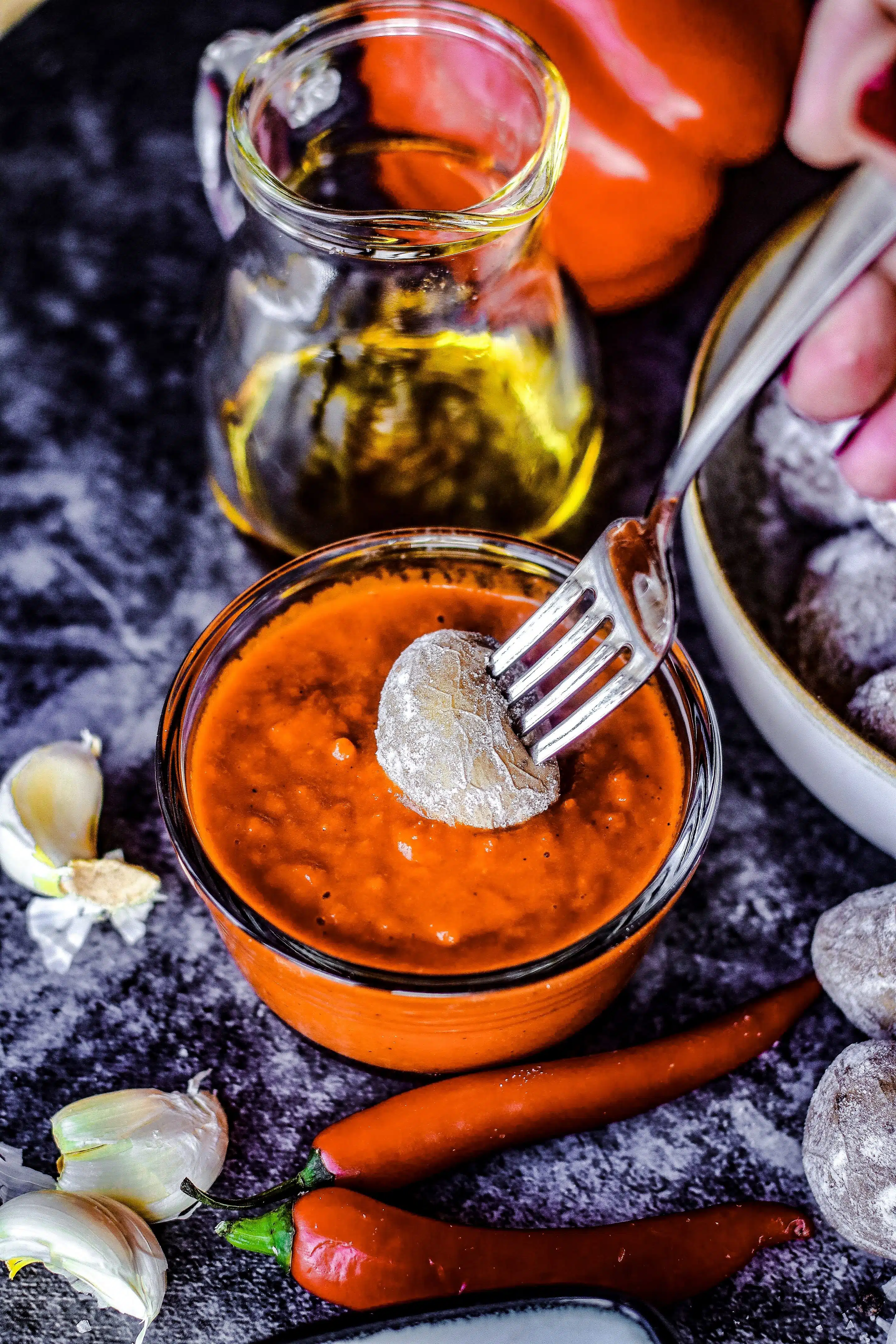Mojo Rojo passt perfekt Papas Arrugadas