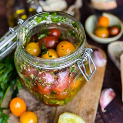 Eingelegte Tomaten sind die perfekte Grillbeilage