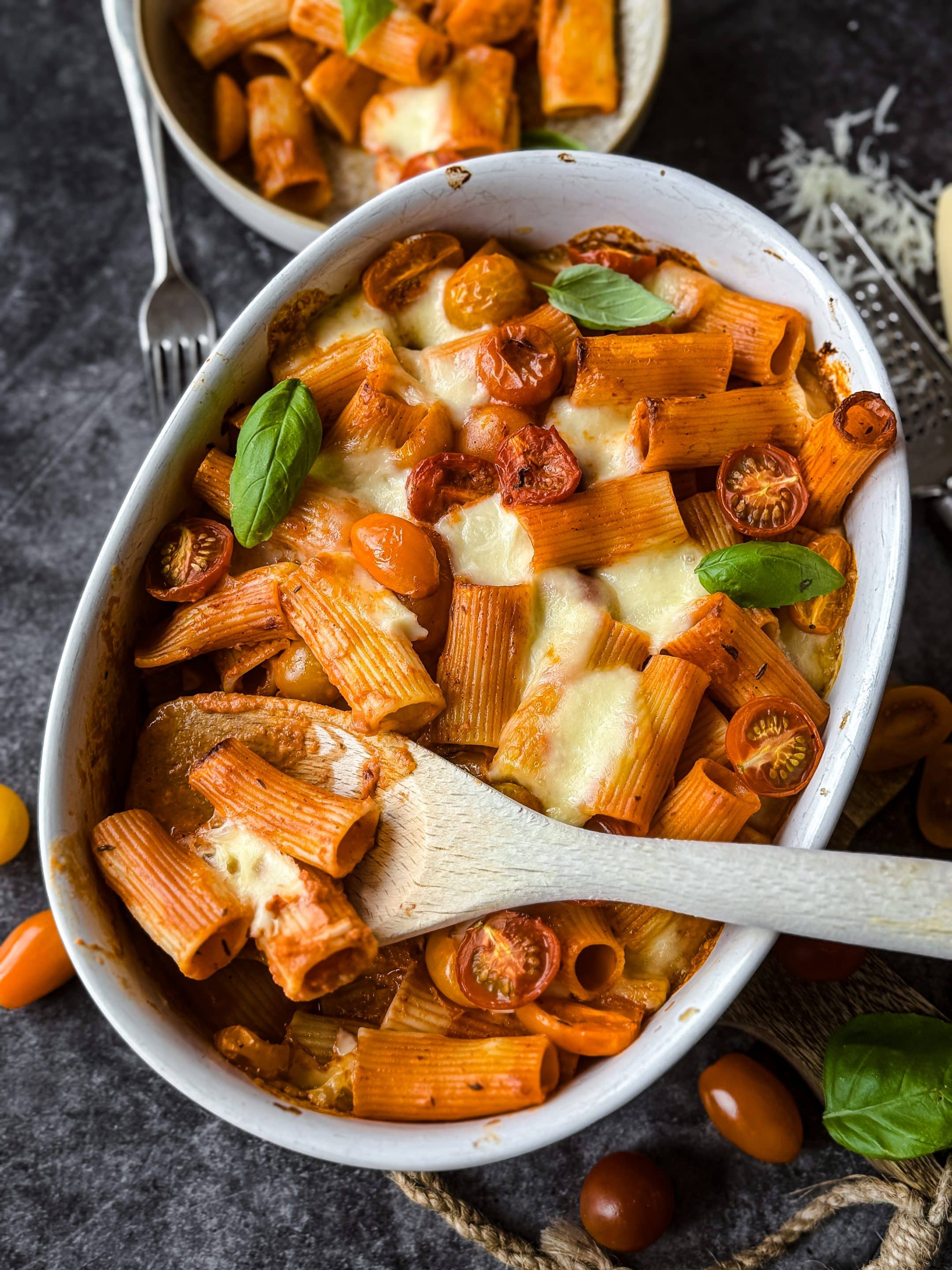 Tomaten-Mozzarella-Auflauf ist einfach gemacht