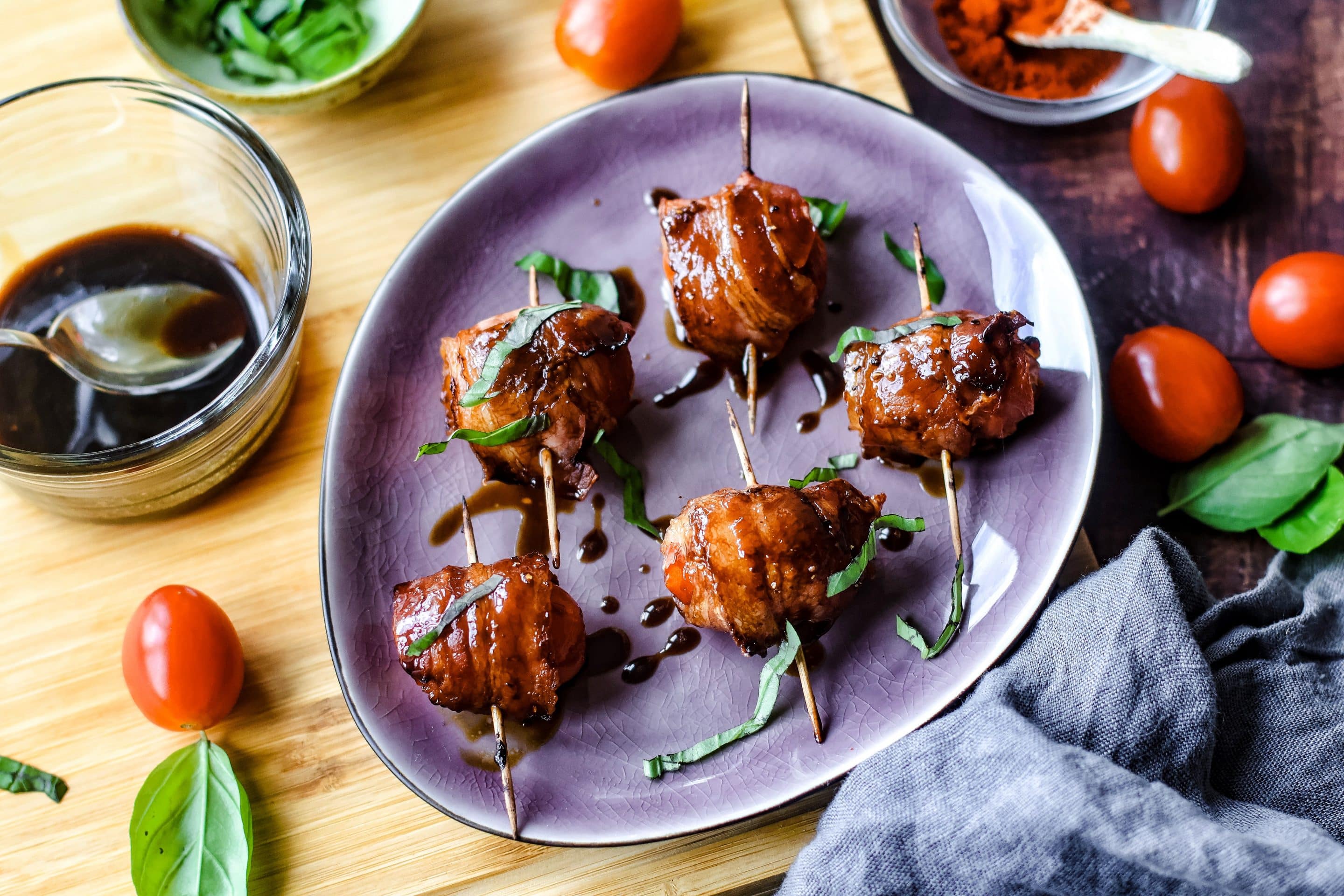 Tomaten im Speckmantel – bestes Fingerfood