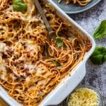 Spaghetti Auflauf ist die perfekte Resteverwertung