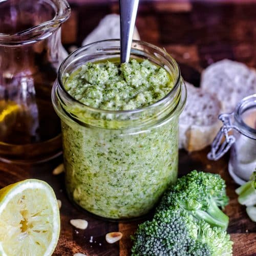 Brokkoli Pesto ist super gesund