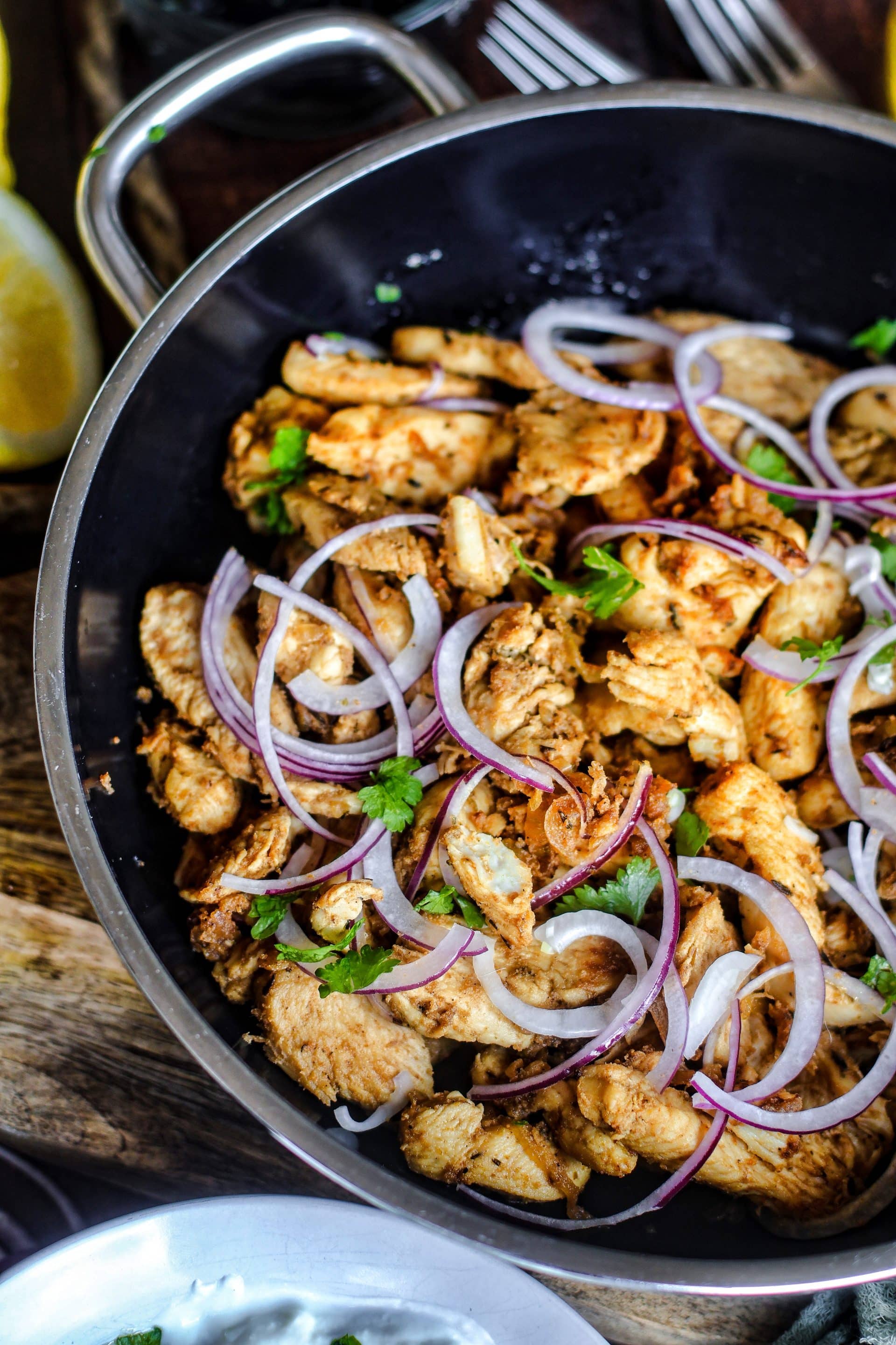 Hähnchengyros schmeckt der ganzen Familie