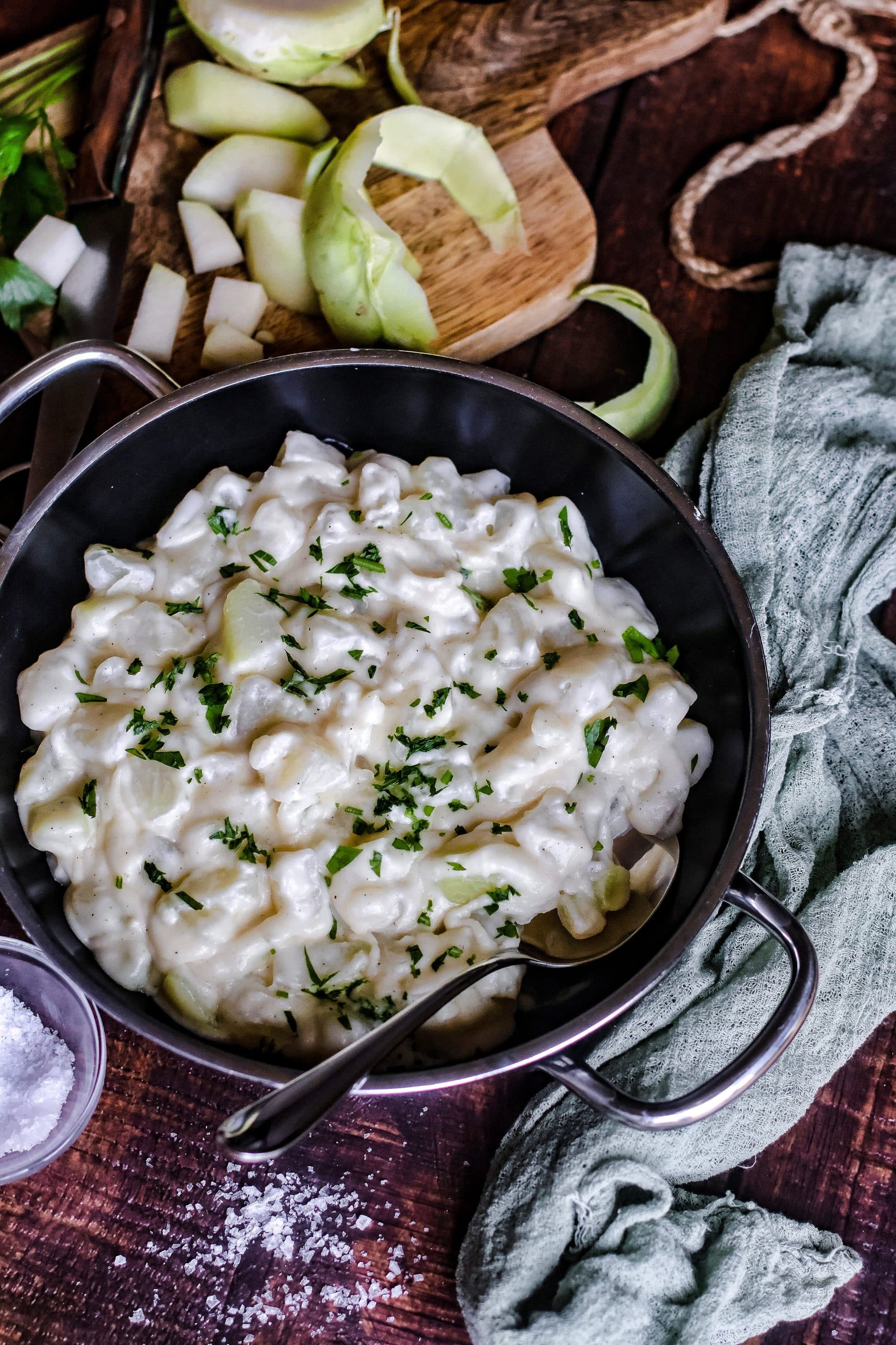 Rahmkohlrabi lieben vor allem Kids