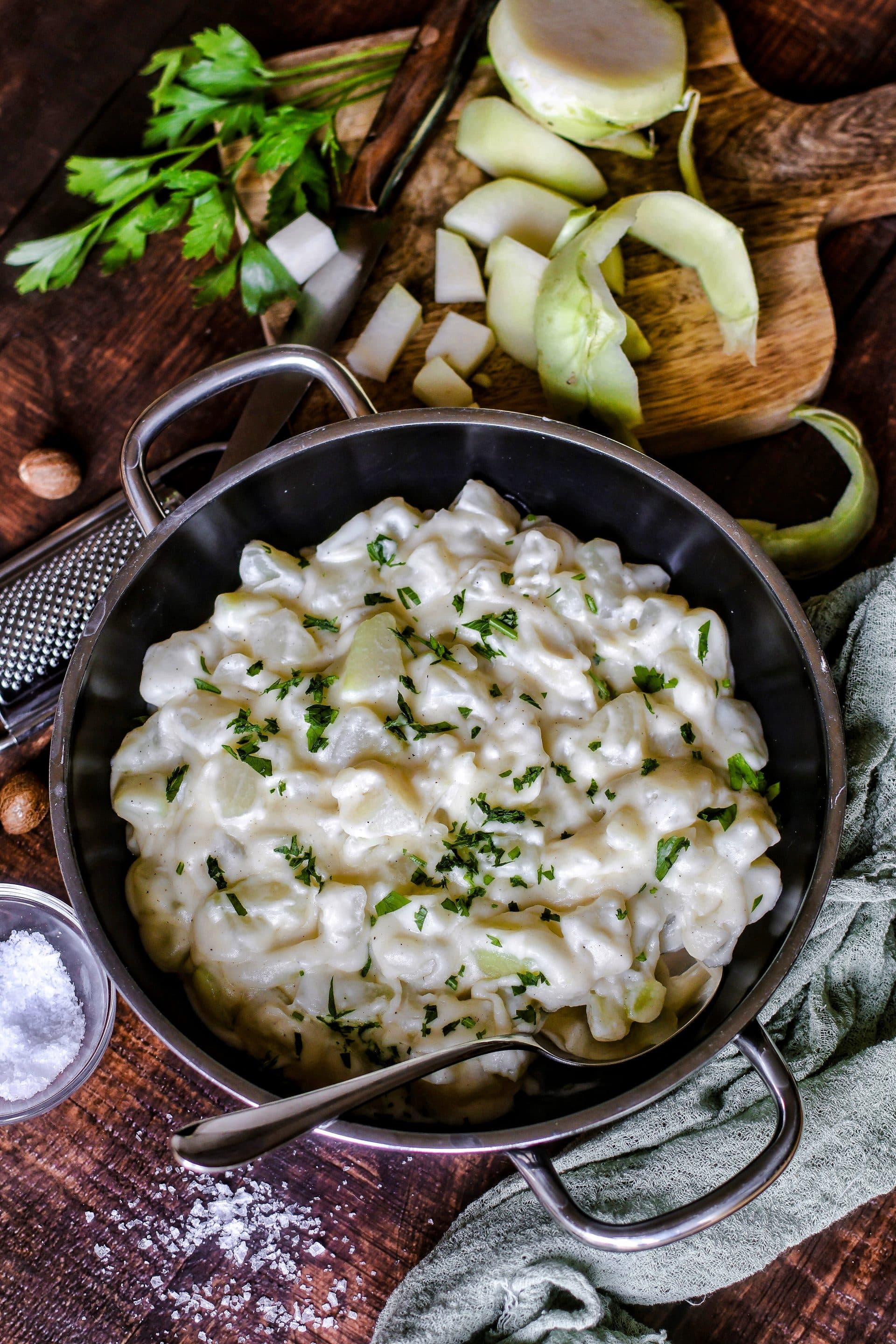 Sieht dieser Rahmkohlrabi nicht lecker aus?