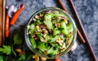 Schüttelgurken im Asia Style – Eingelegte Gurken mal anders