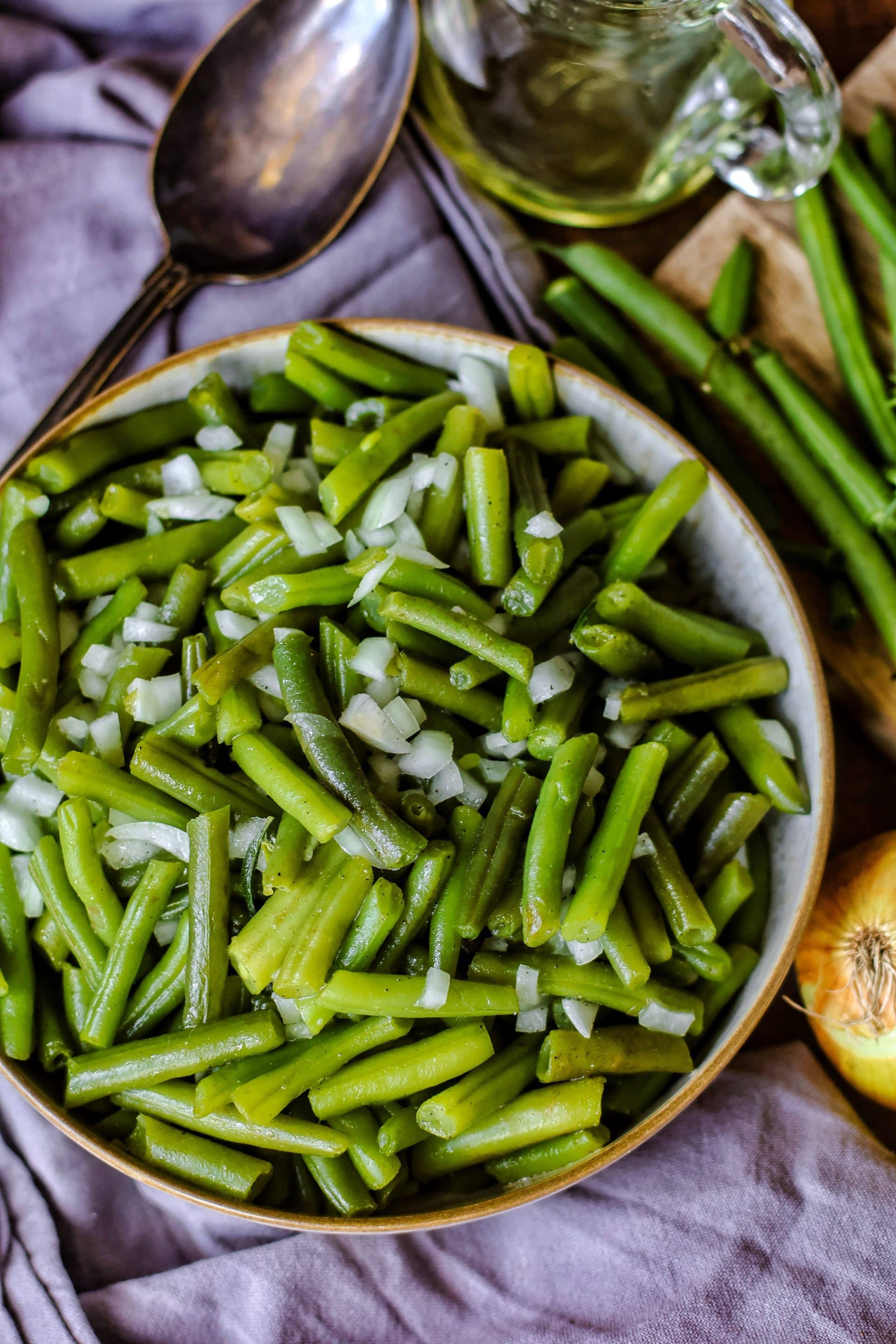 Bohnensalat schmeckt im Sommer sehr erfrischend