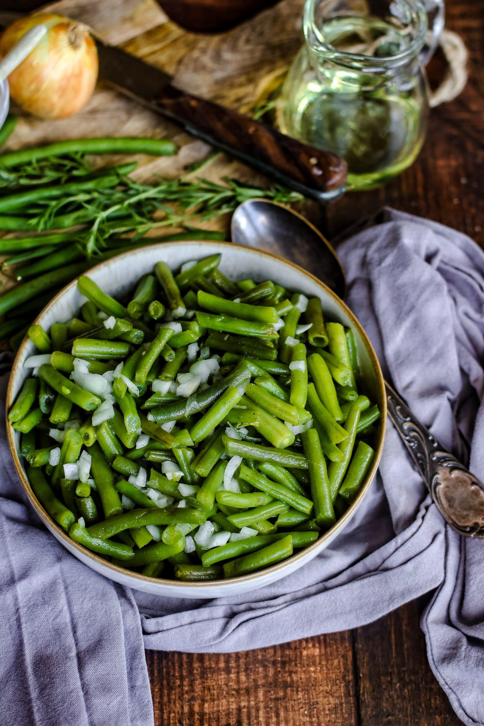Bohnensalat nach dem Rezept meiner Oma