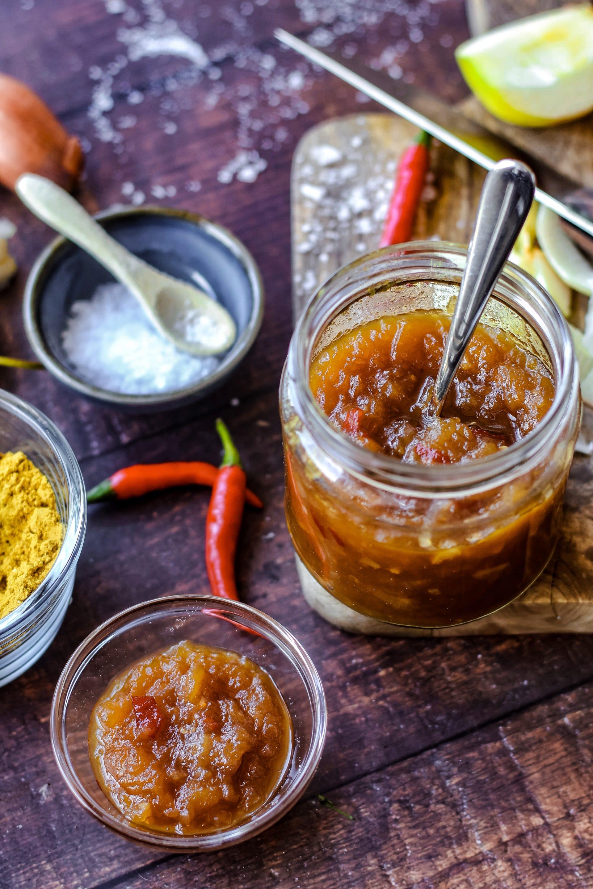 Chutney ist ideal beim BBQ