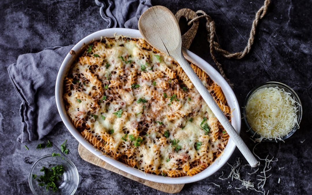 Nudelauflauf mit Hackfleisch