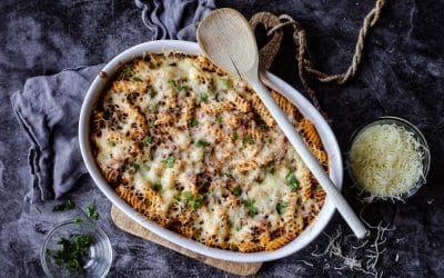 Nudelauflauf mit Hackfleisch
