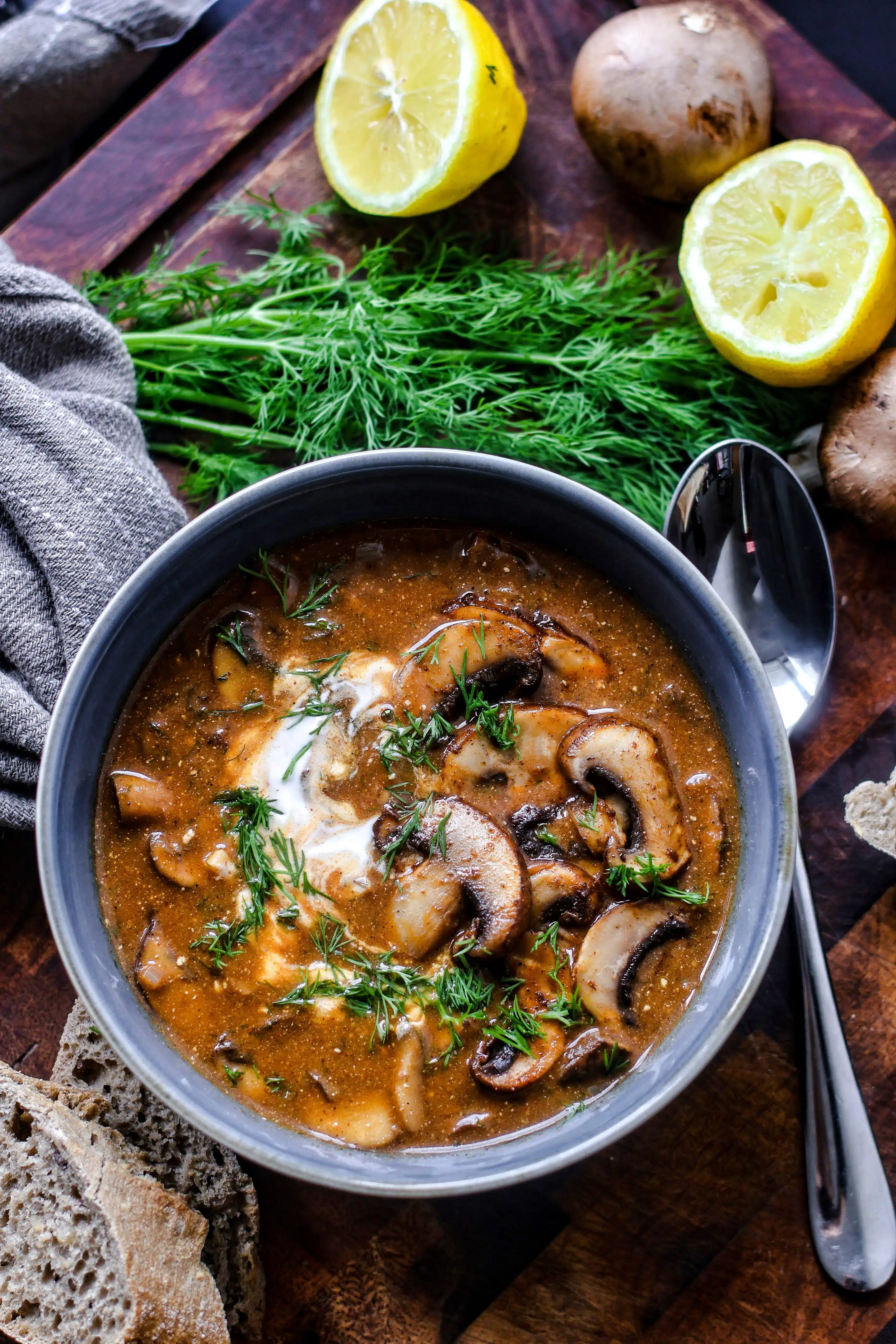 Ungarische Pilzsuppe ist so lecker 