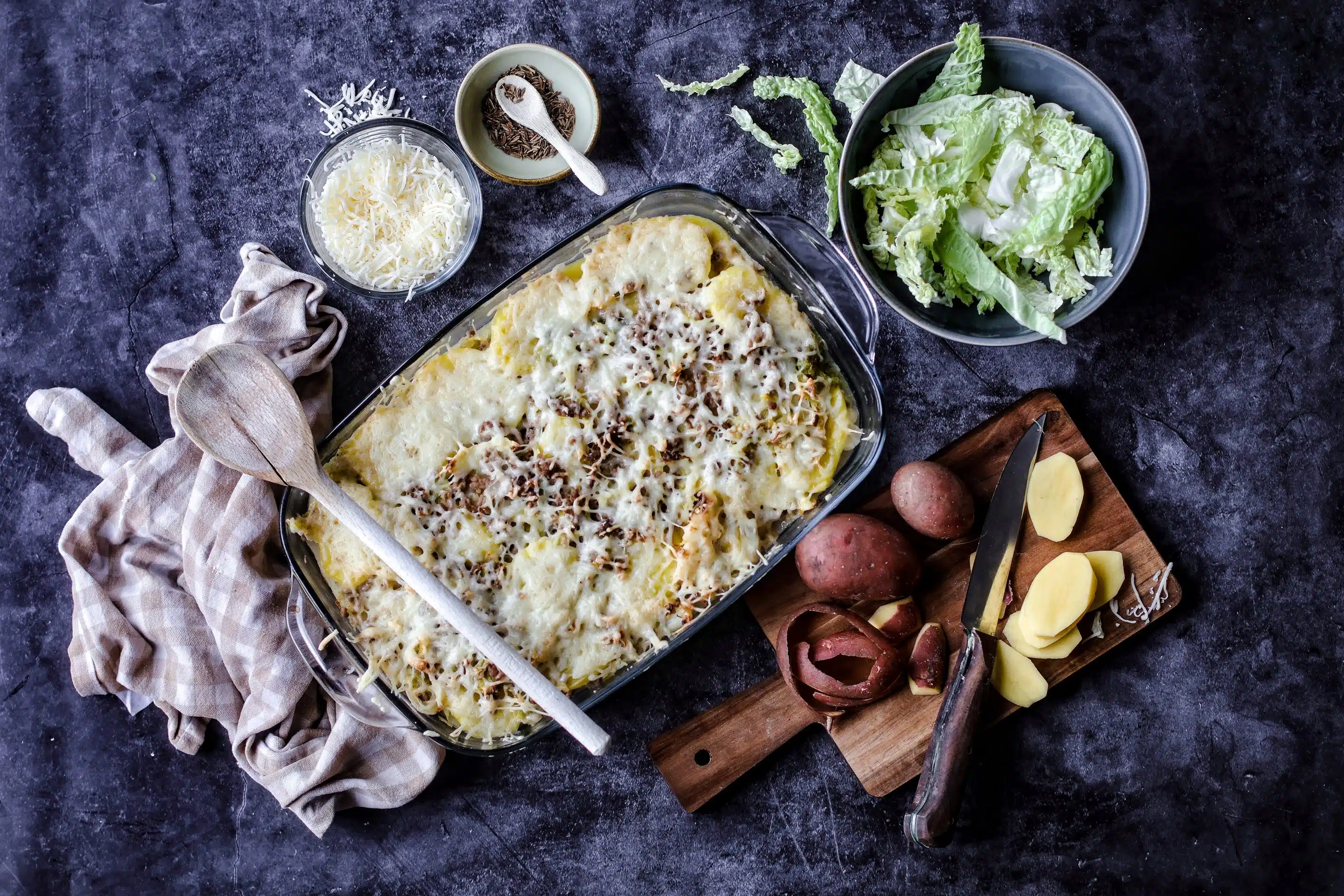 Wirsingkohl Auflauf - perfekte Herbstküche