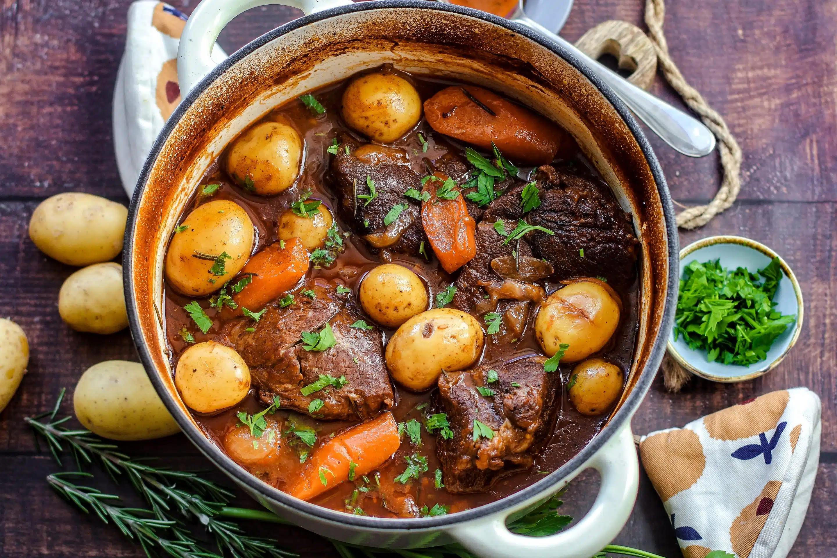 Rinderbraten geht auch amerikanisch