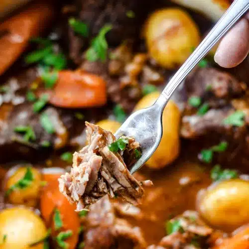 Sieht dieser Rinderbraten nicht schön zart aus?