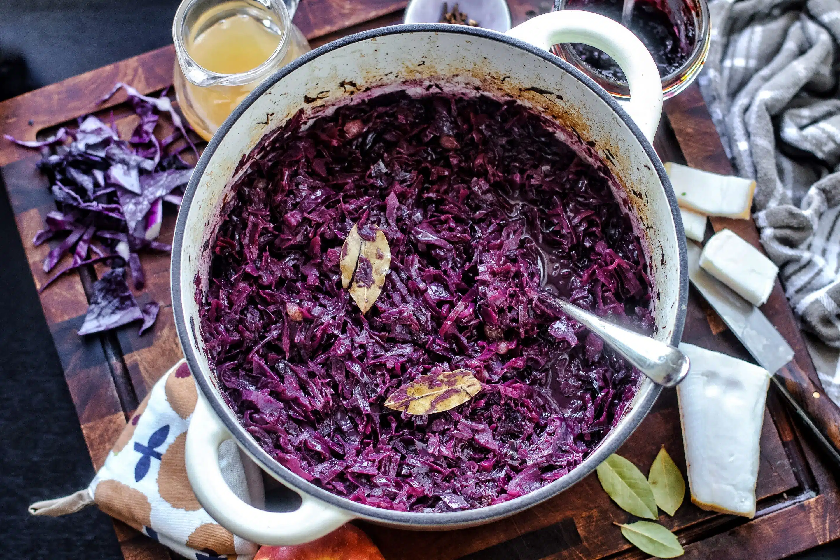 Rotkohl aus dem Ofen Sieht dieser Rotkohl aus dem Ofen nicht phantastisch aus?