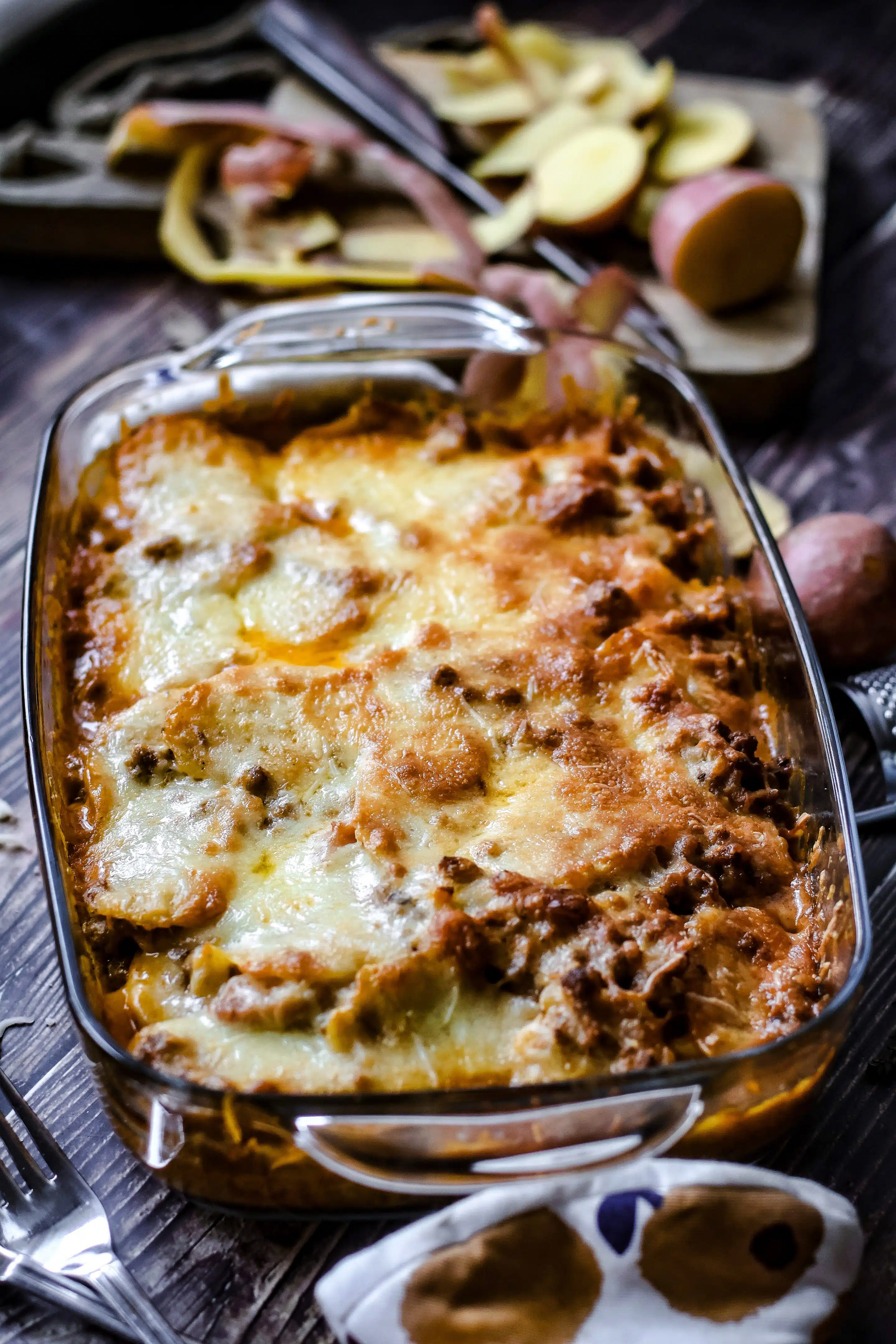 Kartoffel-Hack-Auflauf Kartoffel-Hack-Auflauf schmeckt besonders an kalten Tagen