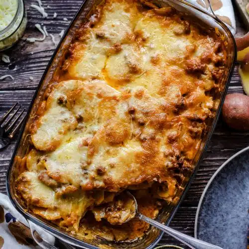 Kartoffel-Hack-Auflauf schmeckt der ganzen Familie