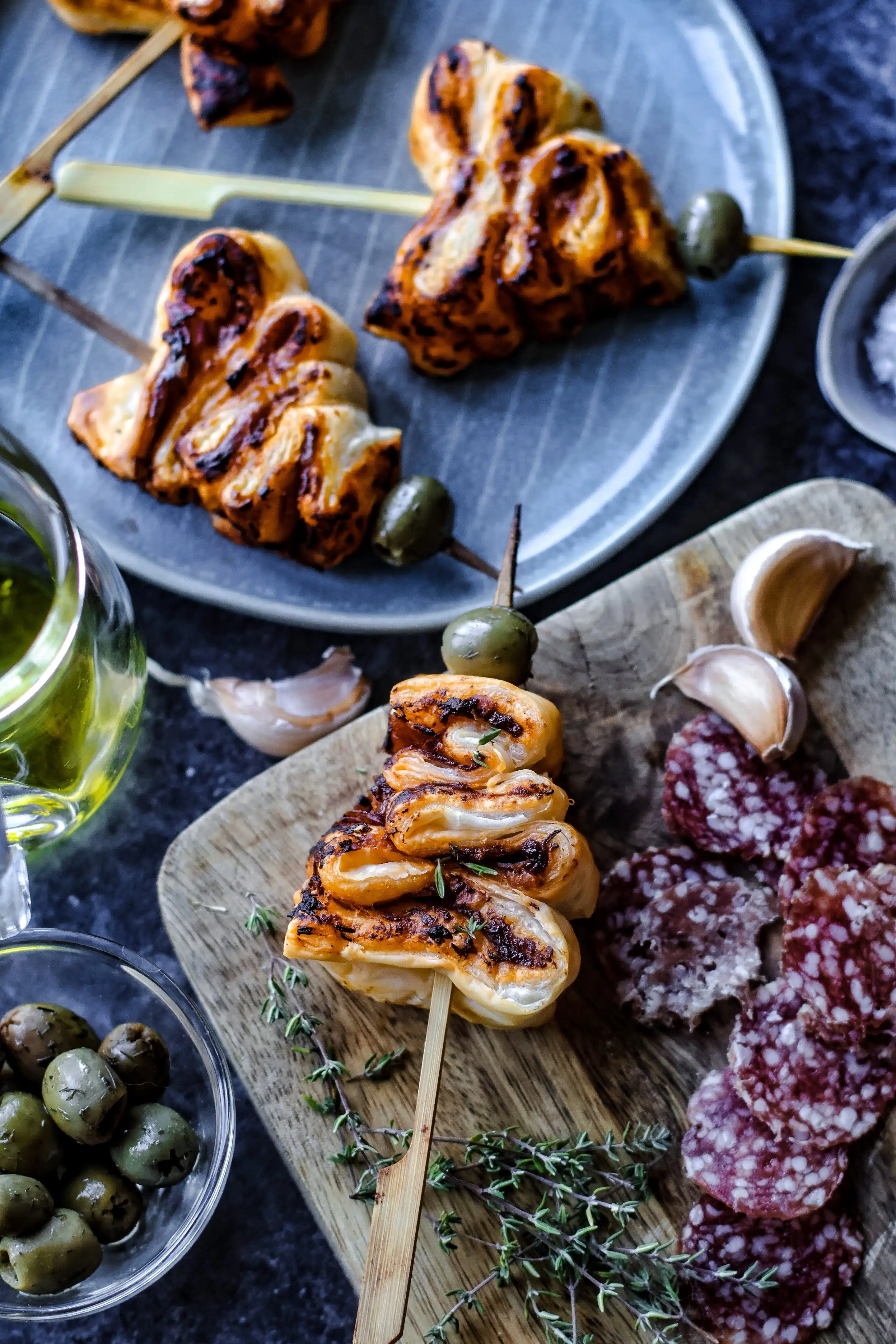 sehen diese Blätterteig Weihnachtsbäume nicht toll aus?