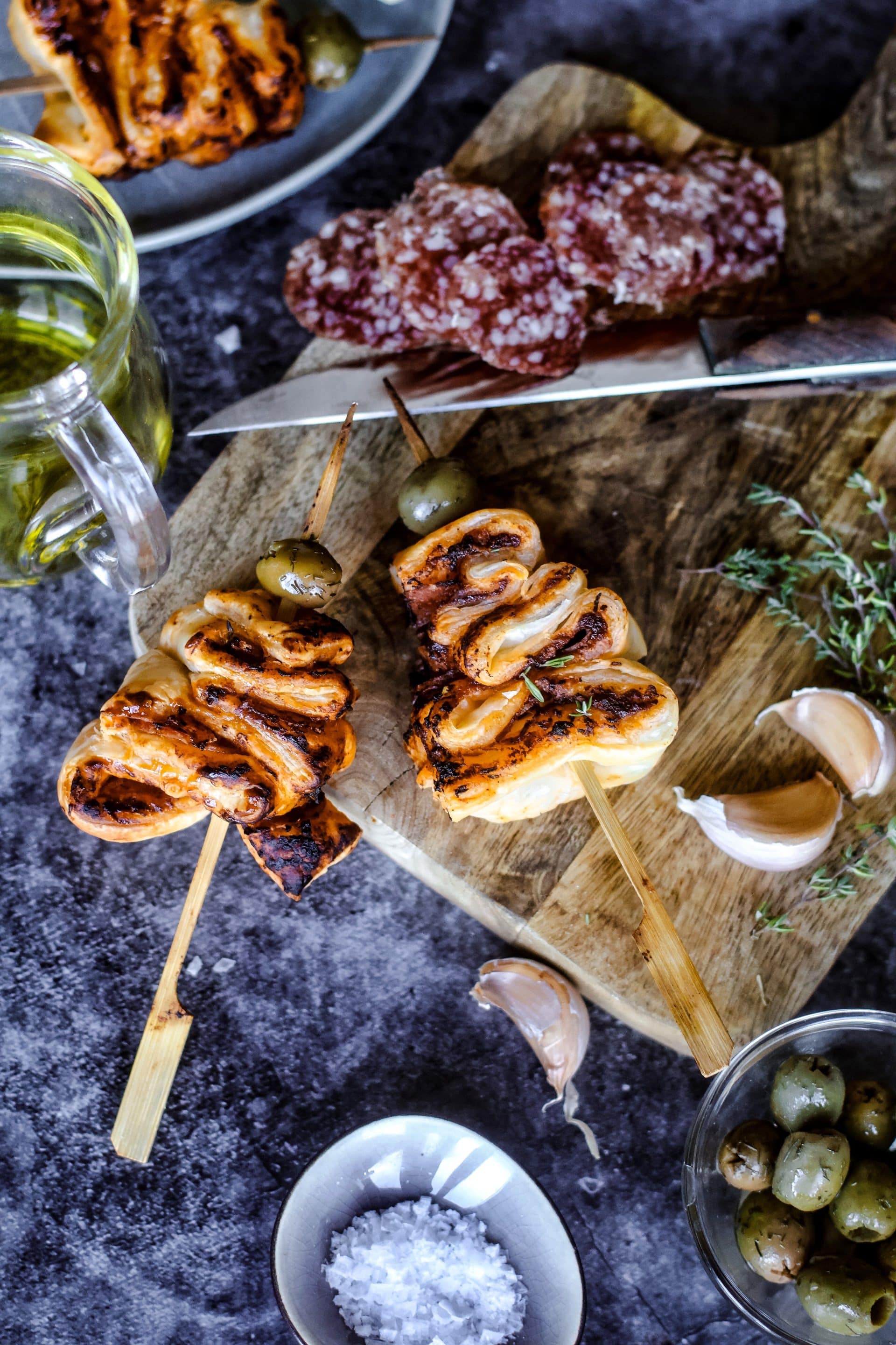 Blätterteig Weihnachtsbäume schmecken jedem