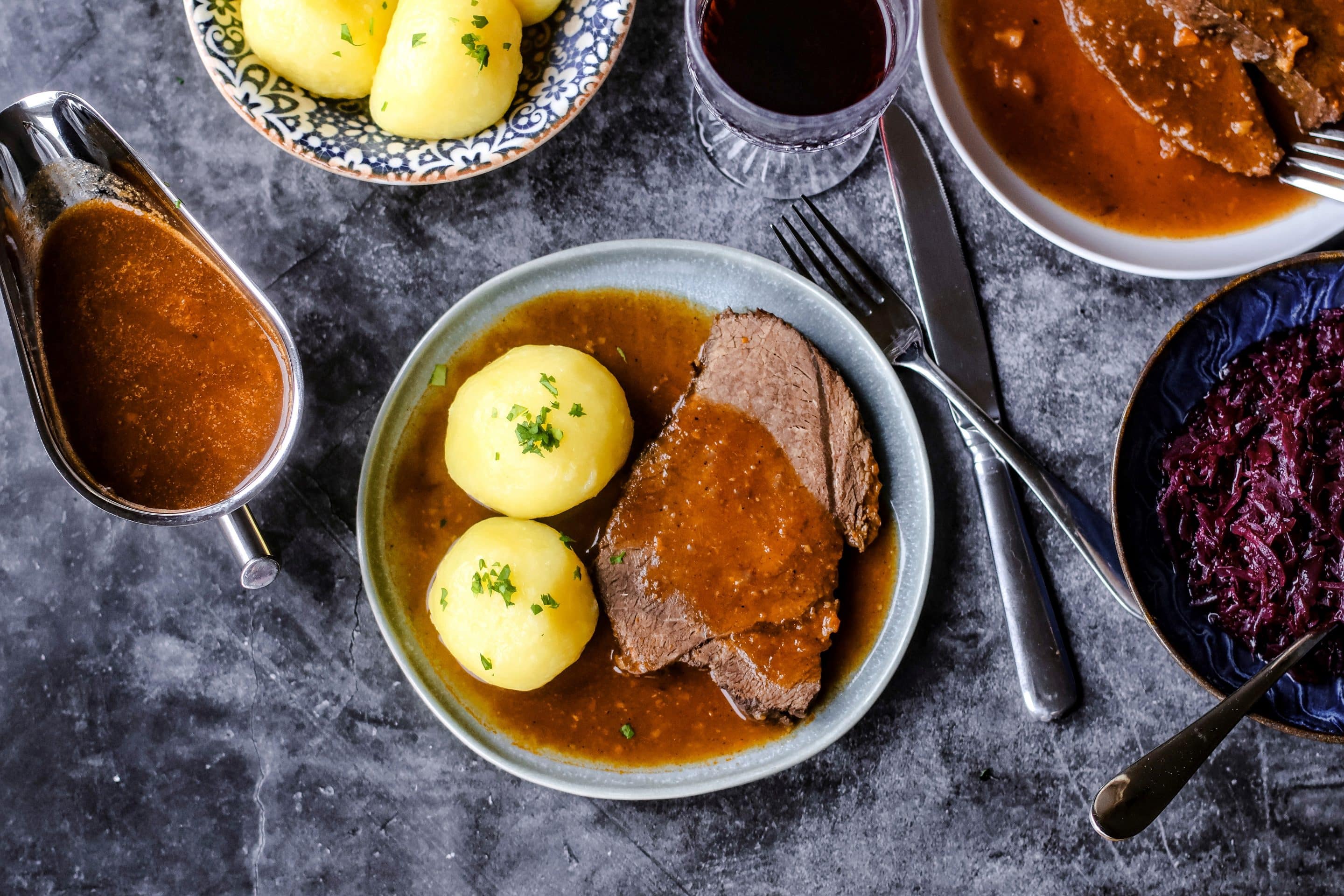 Sieht dieser Burgunderbraten nicht phantastisch aus?