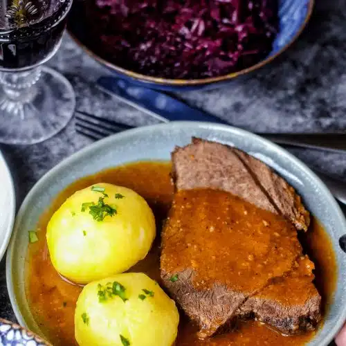 Burgunderbraten schmeckt perfekt zum Sonntag