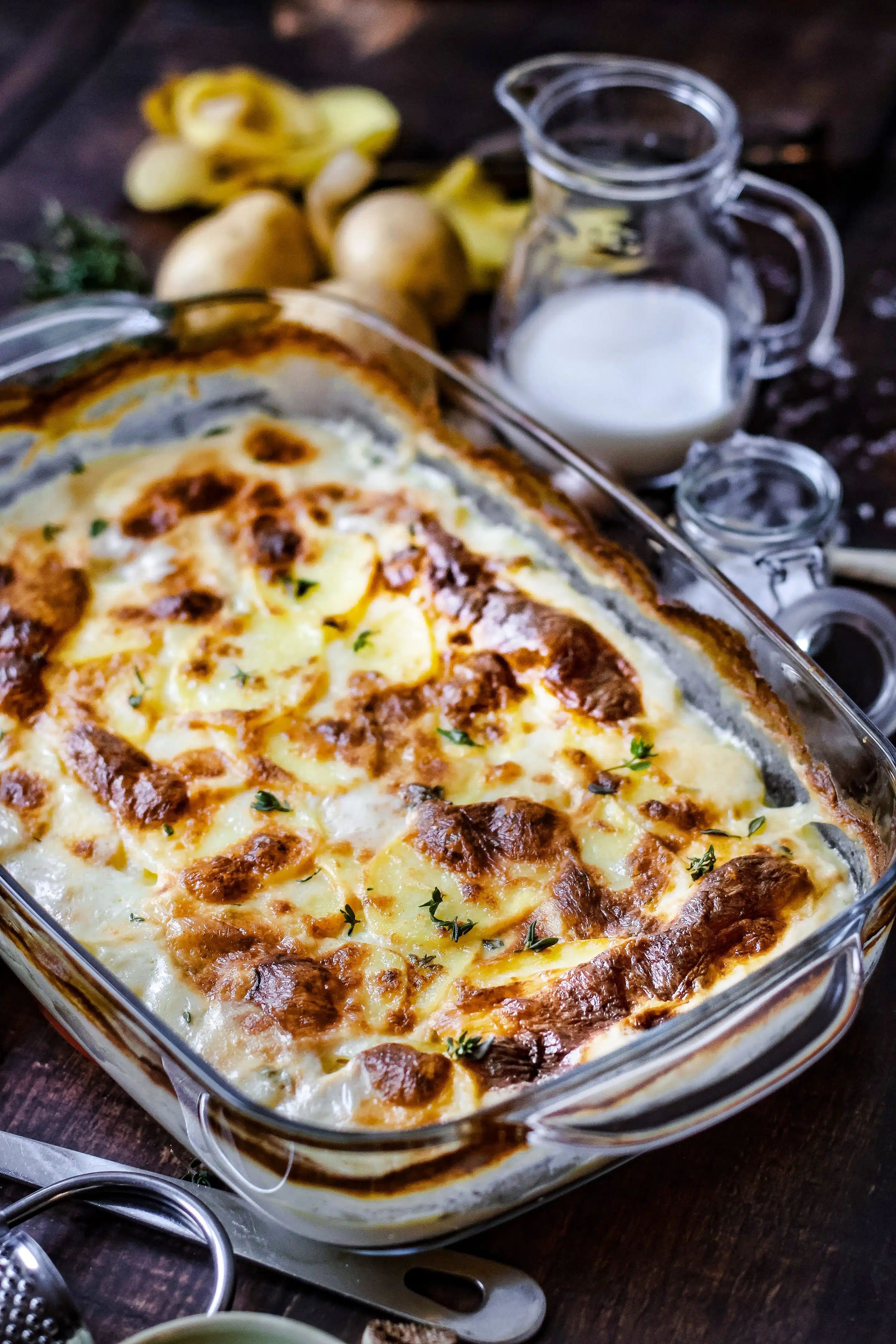 Sieht das Gratin Dauphinois nicht unfassbar lecker aus