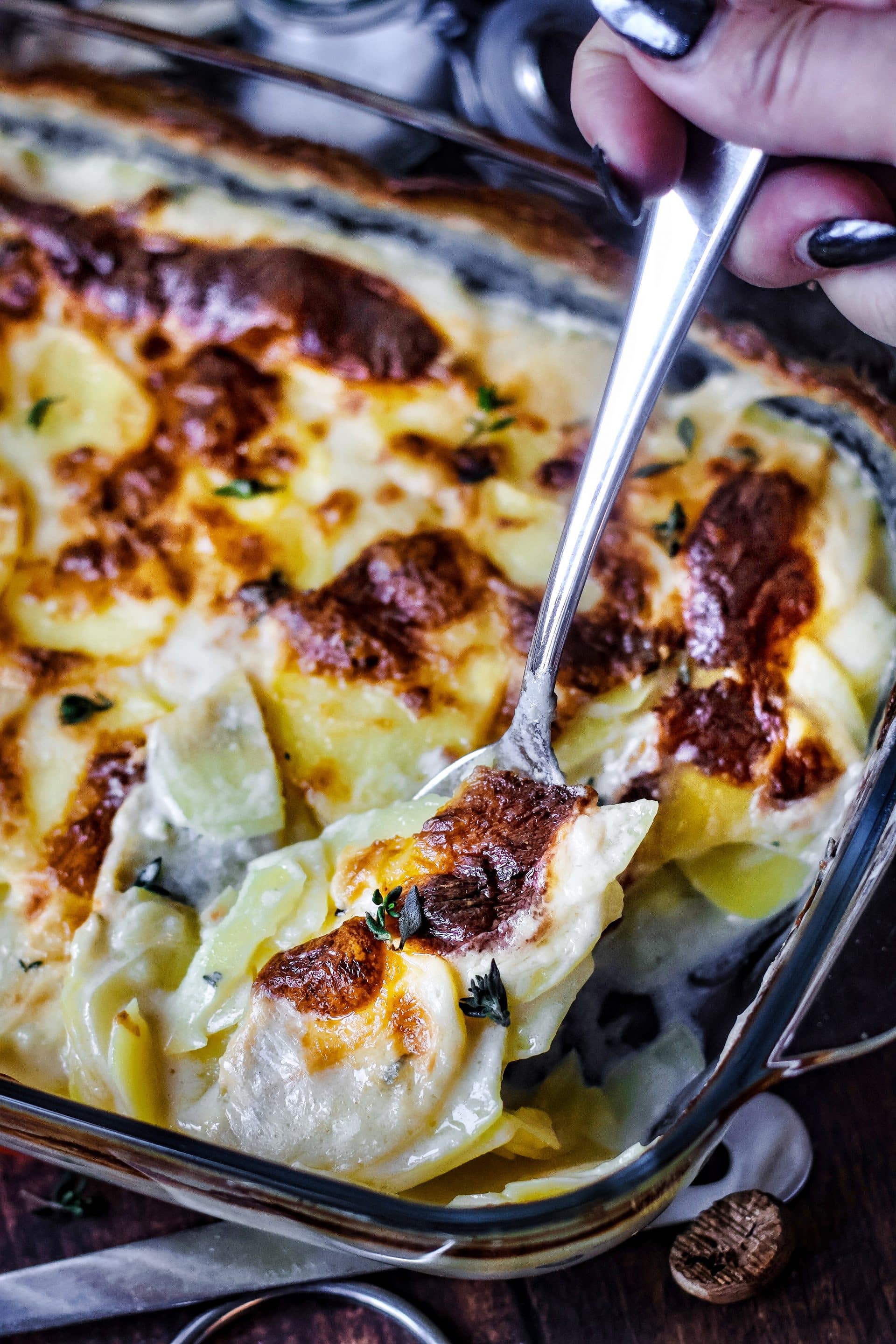 Gratin Dauphinois ist mit das leckerste Kartoffelgratin überhaupt