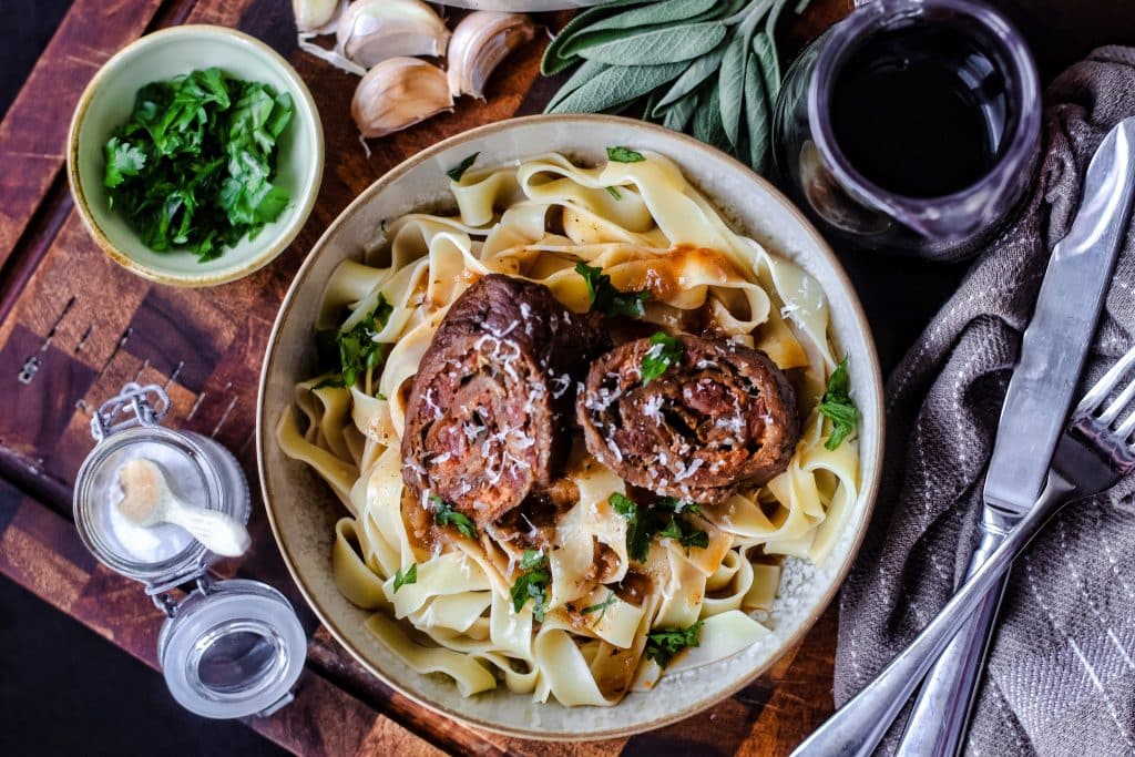 Rinderrouladen italienischer Art