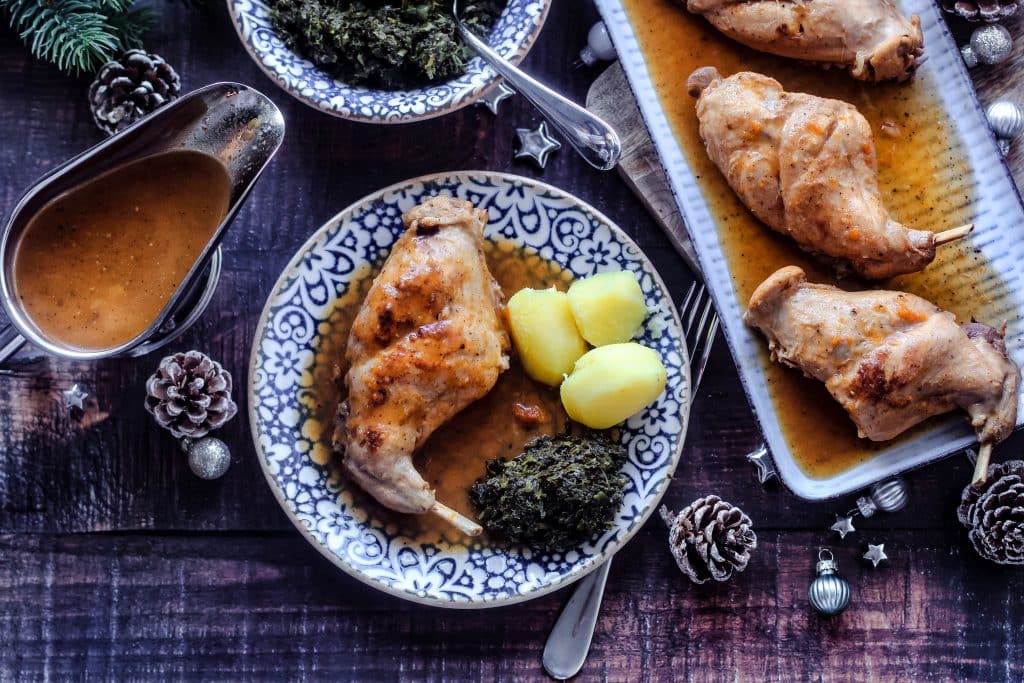 Kaninchen Braten aus dem Ofen - nach Omas Rezept