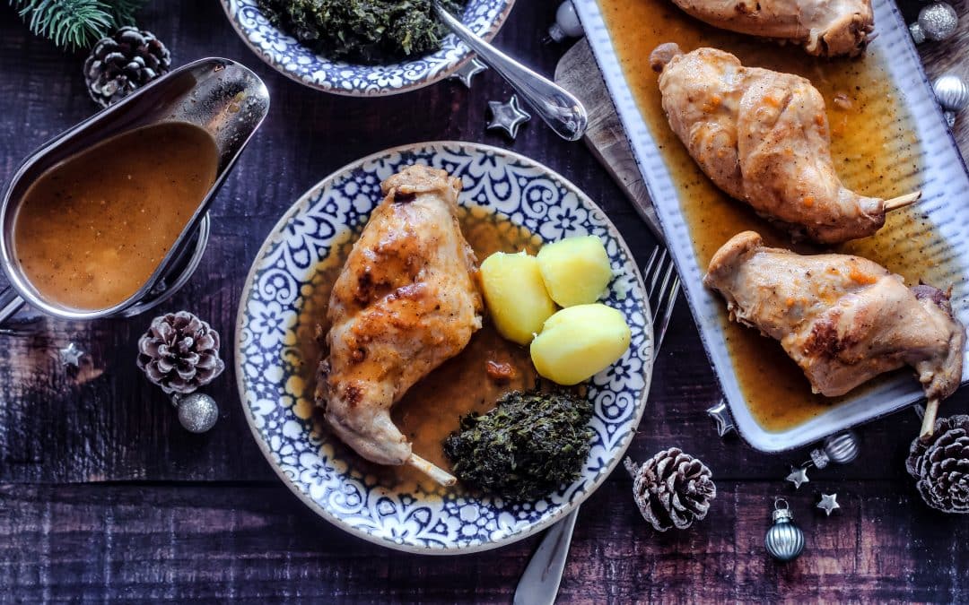 Kaninchen Braten aus dem Ofen – nach Omas Rezept