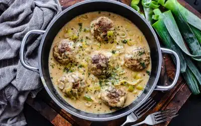 Buletten in Porreerahm