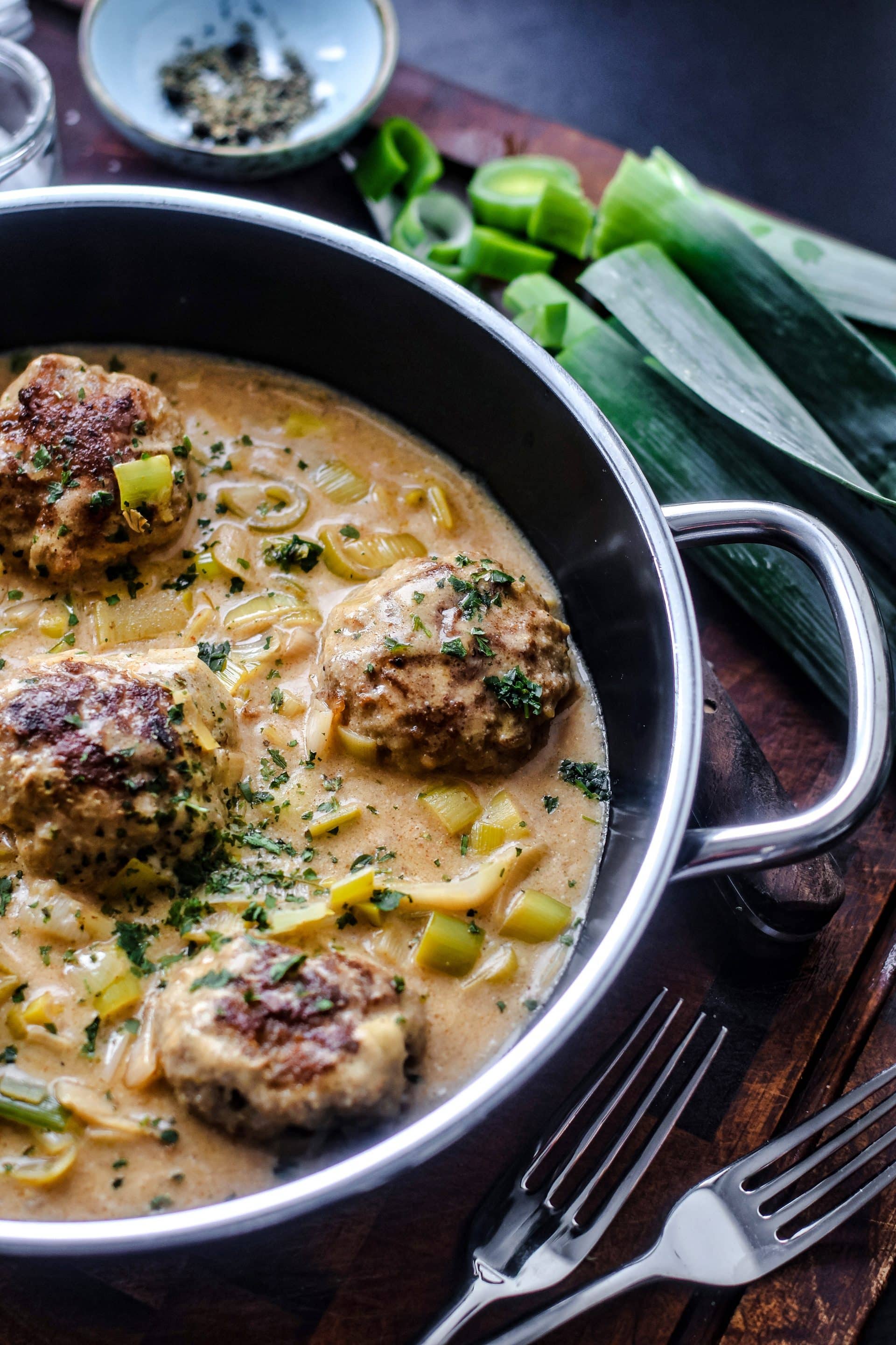 Buletten schmecken so gut mir Rahmporee