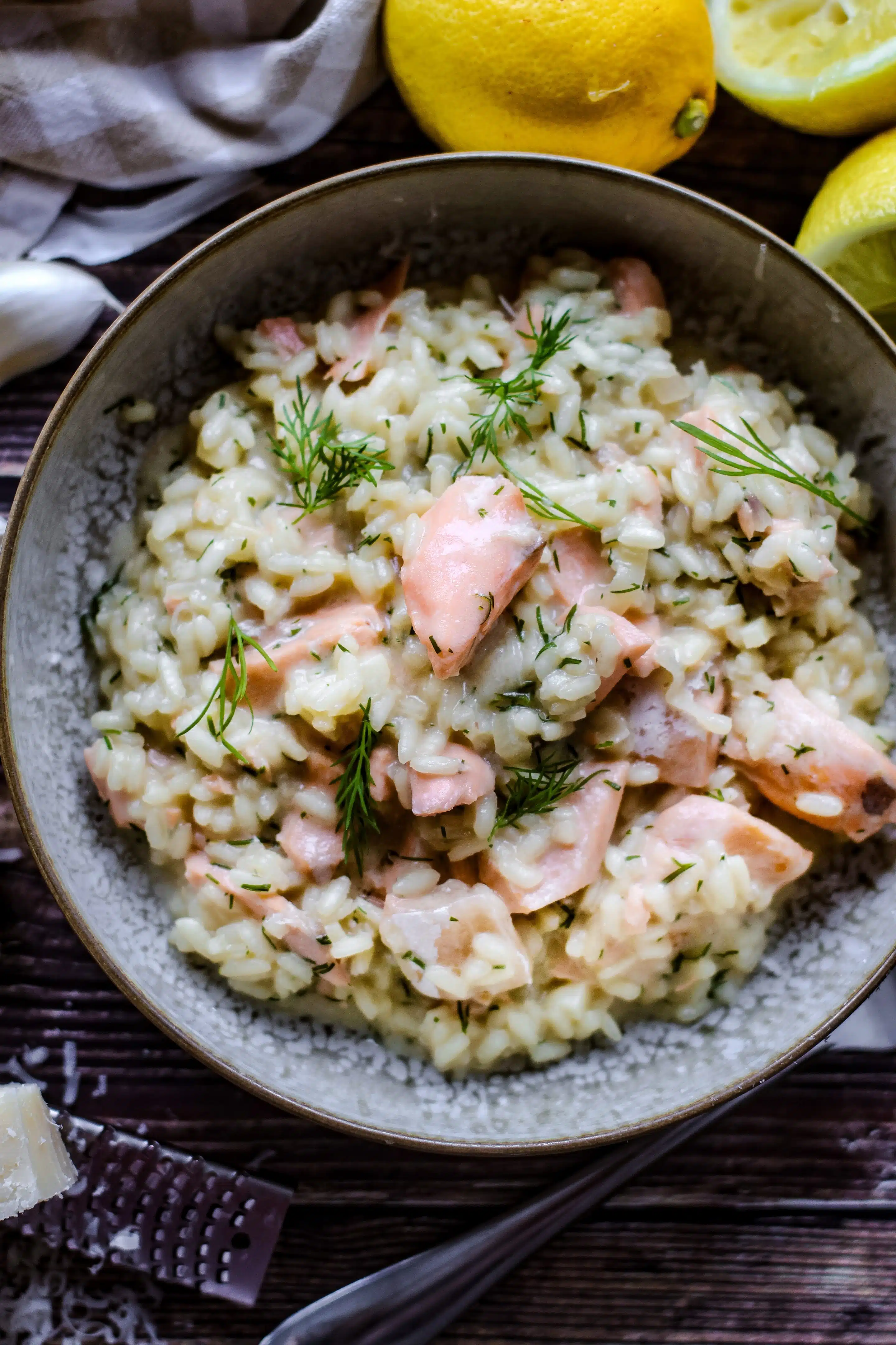 Lachs Risotto gelingt jedem