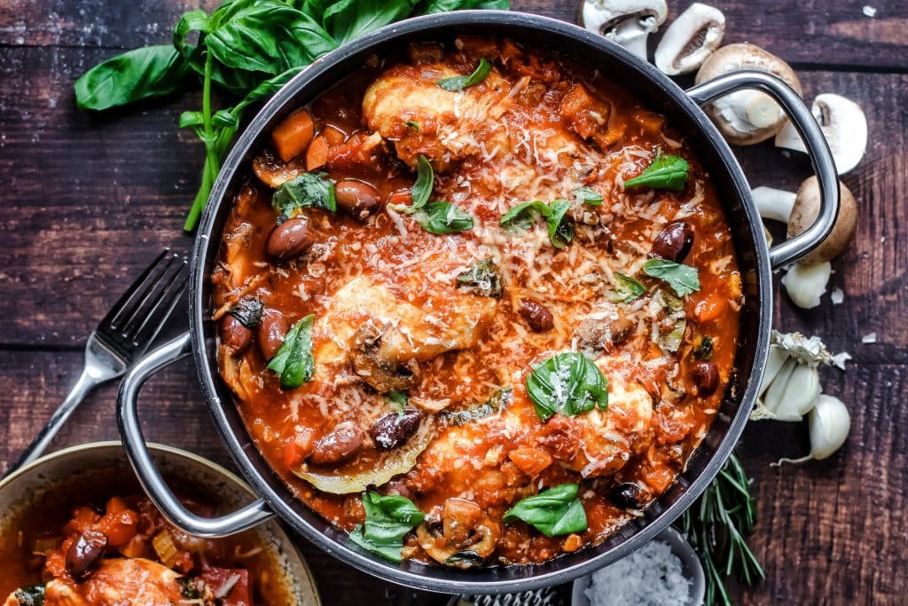 Chicken Cacciatore - schnelles und einfaches Rezept