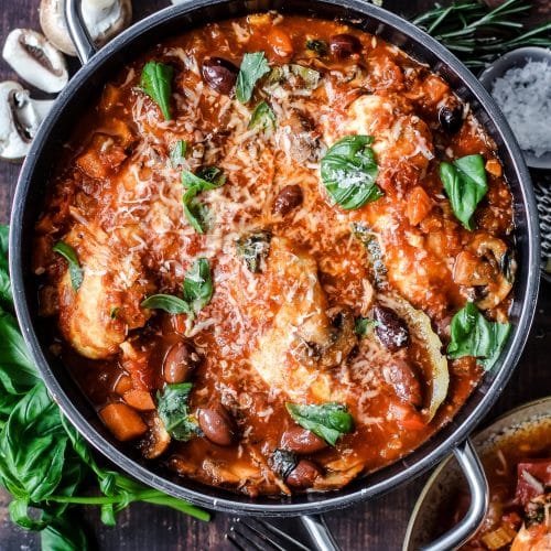 sieht dieses Chicken Cacciatore nicht lecker aus?