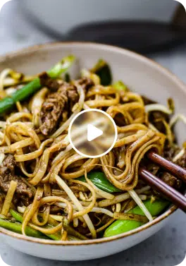 Beef Chow Fun – kantonesisches Gericht