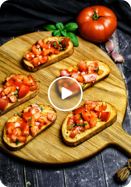Bruschetta – der Klassiker im Sommer