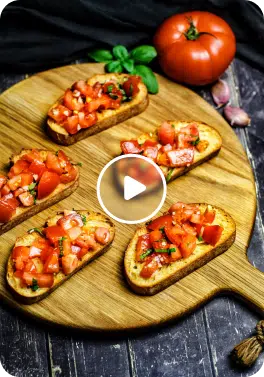 Bruschetta – der Klassiker im Sommer