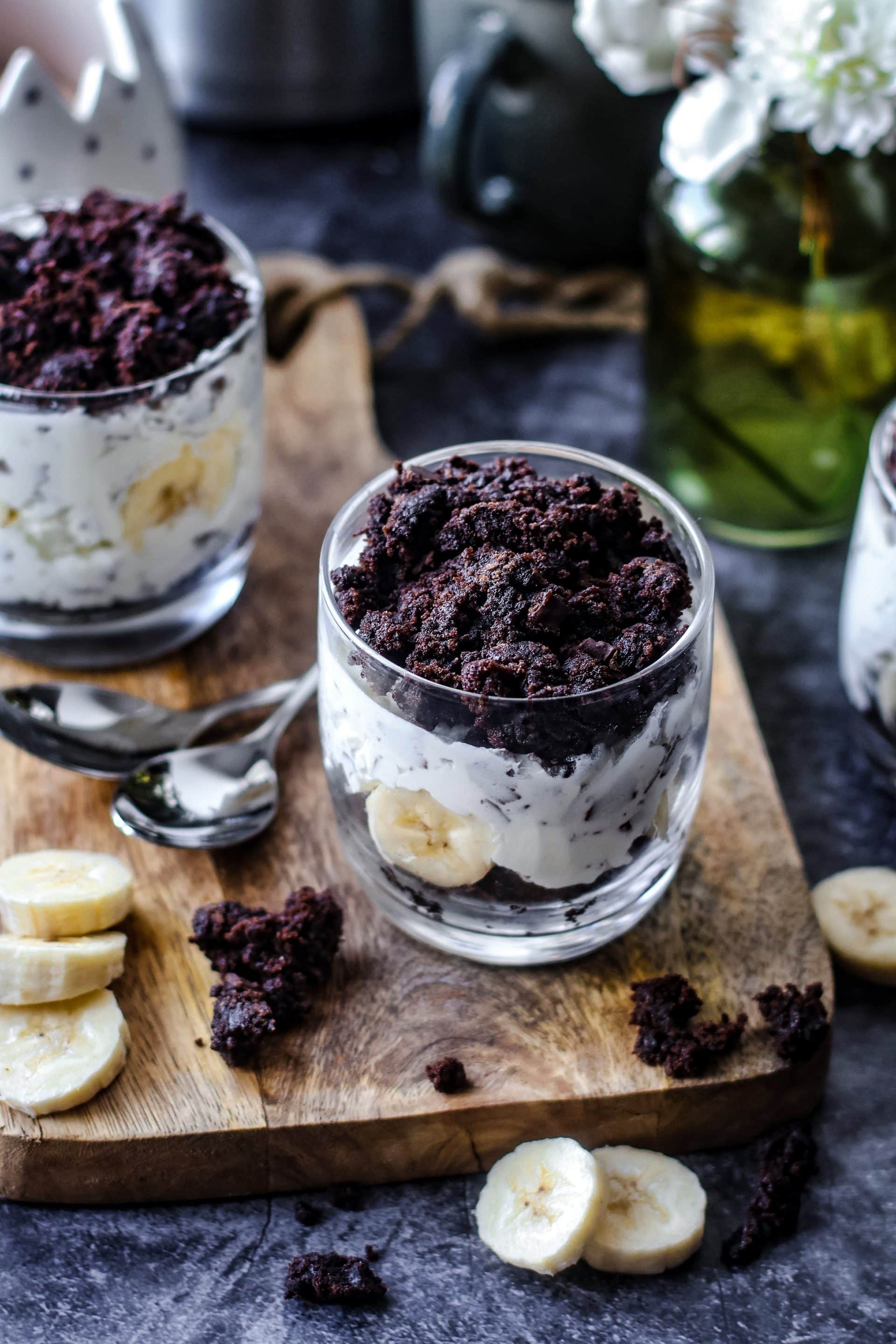 Maulwurfkuchen im Glas schmeckt einfach himmlisch lecker