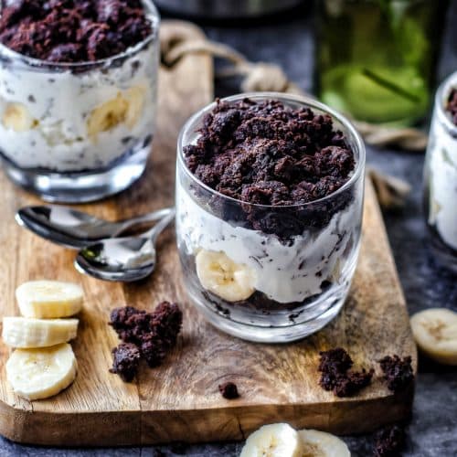 Maulwurkuchen im Glas ist perfekt zu Ostern