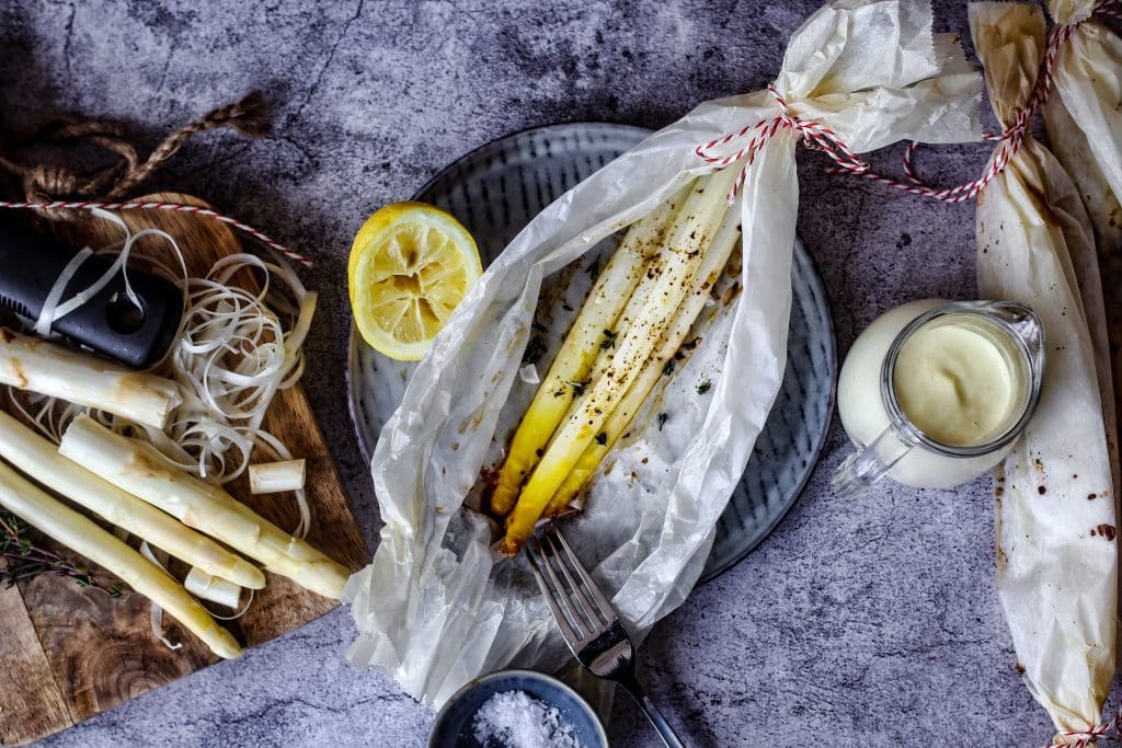 Spargel im Backofen - einfach mal anders