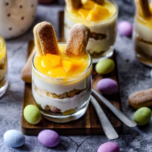 Sehen diese Pfirsich Maracuja Desserts nicht phantastisch aus