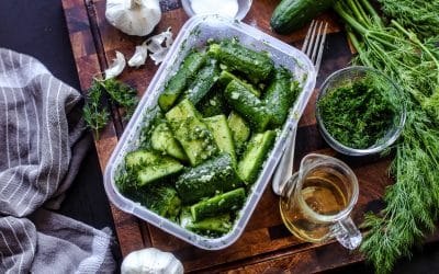 Schüttelgurken auf russische Art – so lecker