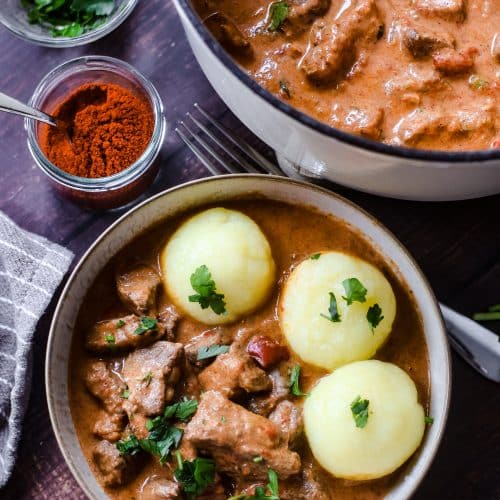 sieht dieser Rahmgulasch nicht unfassbar lecker aus?