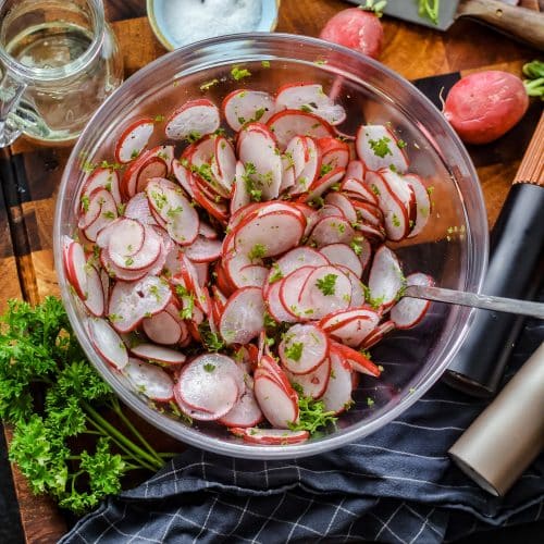 Radieschen Salat so lecker wie von Oma