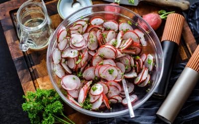 Radieschen Salat wie beim Oma – typisches DDR-Rezept
