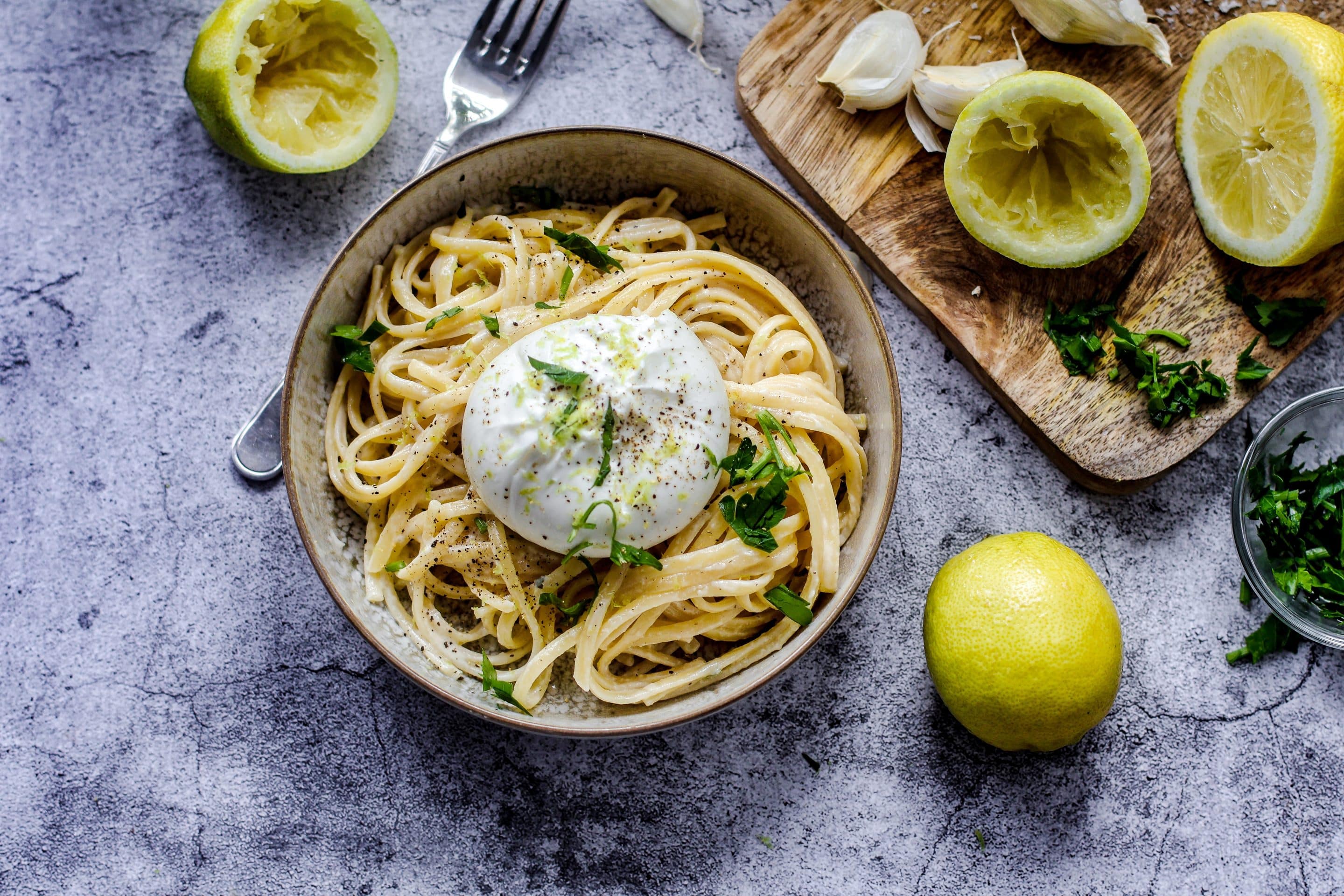 sieht diese Pasta al Limone nicht phantastisch aus?