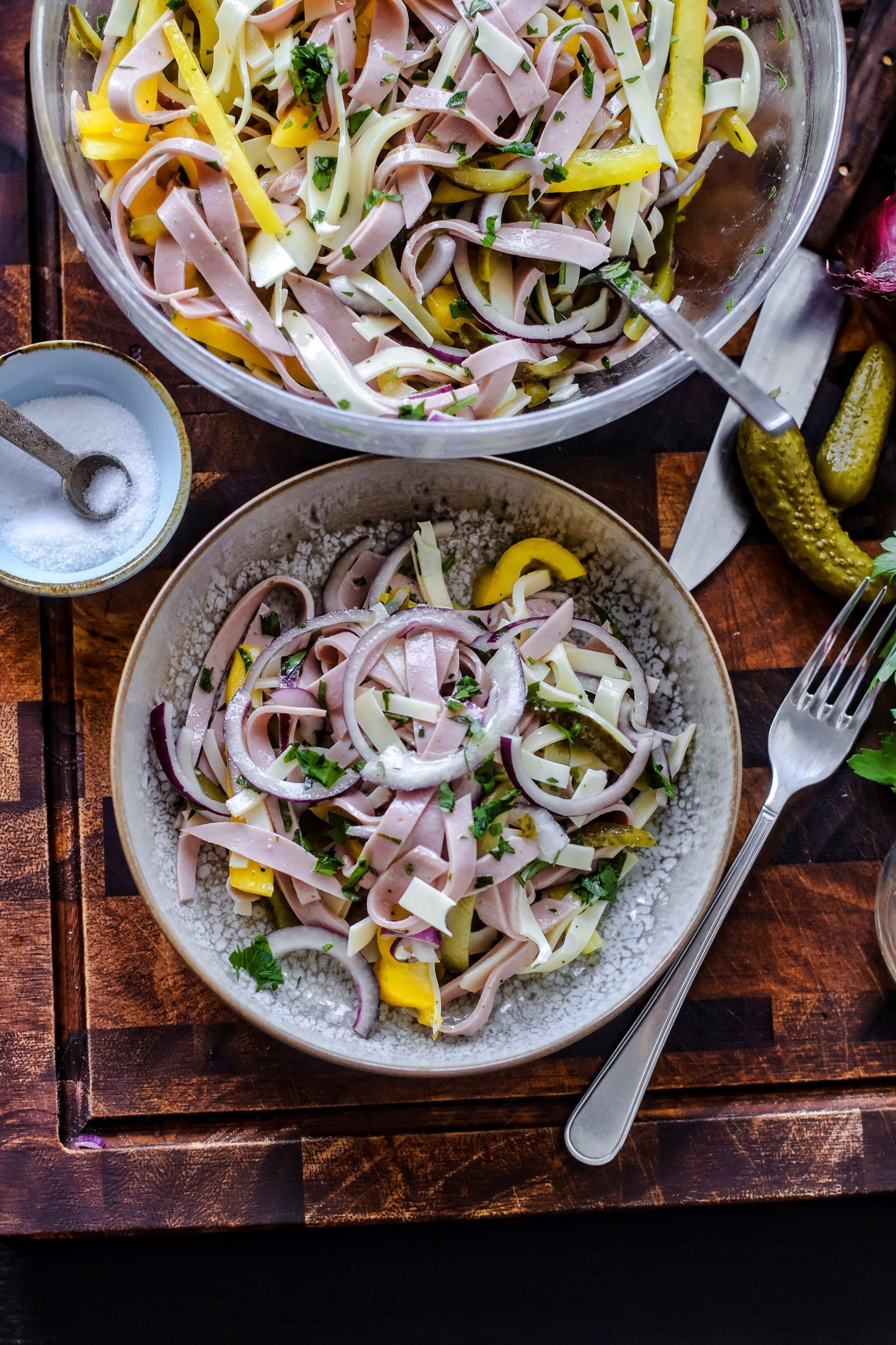 Wurstsalat schmeckt phänomenal